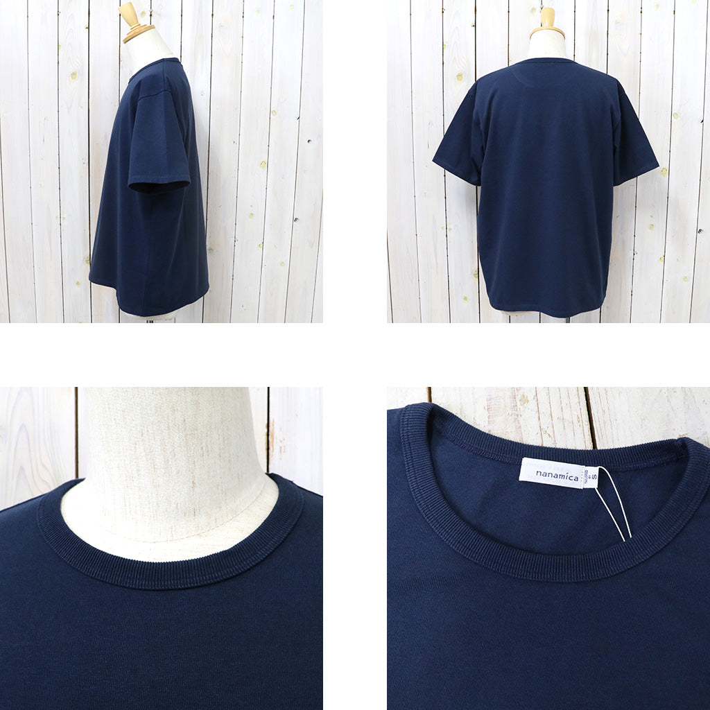 nanamica『COOLMAX Jersey Tee』(Navy)