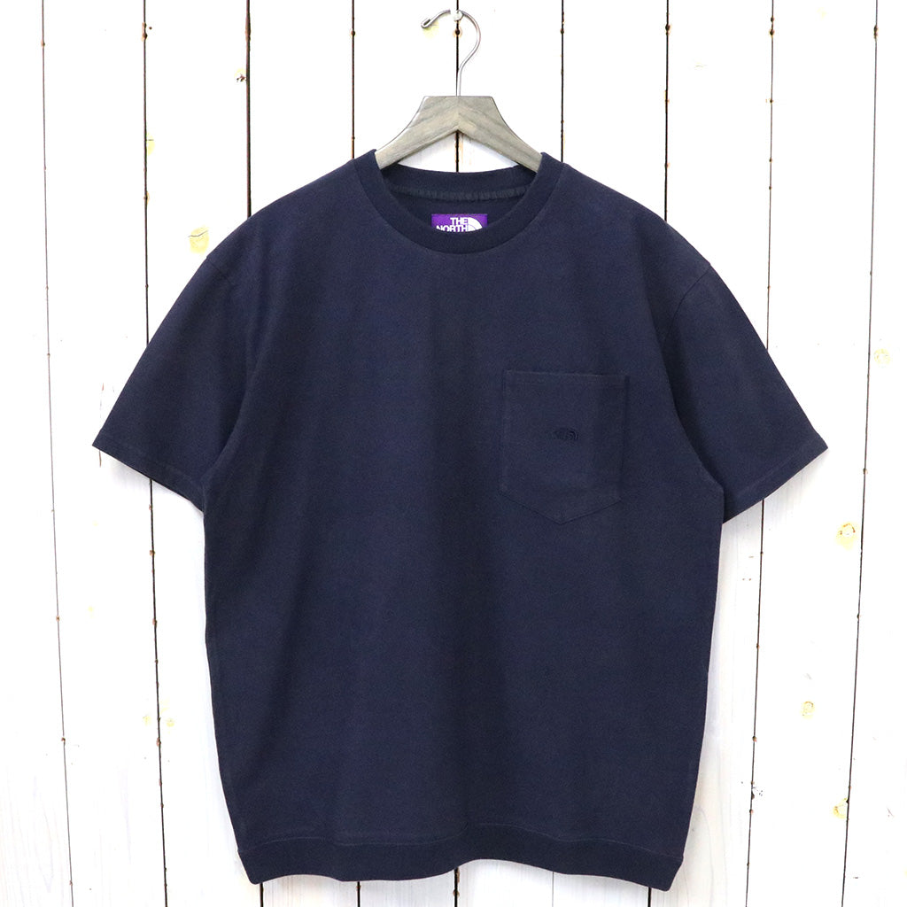 THE NORTH FACE PURPLE LABEL『High Bulky Pocket Tee』(Navy