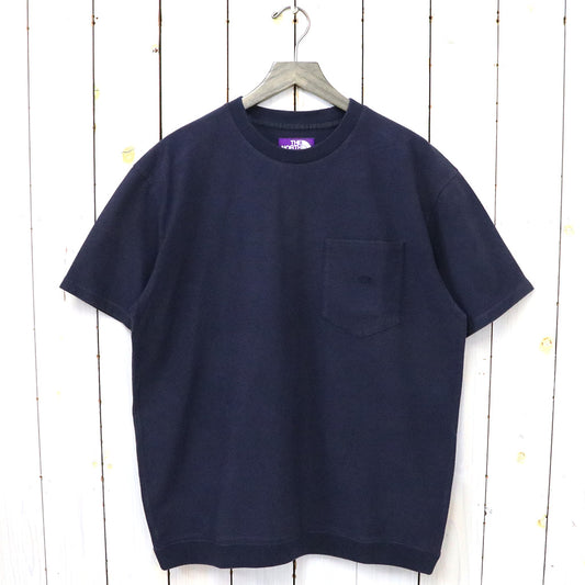 THE NORTH FACE PURPLE LABEL『High Bulky Pocket Tee』(Navy)