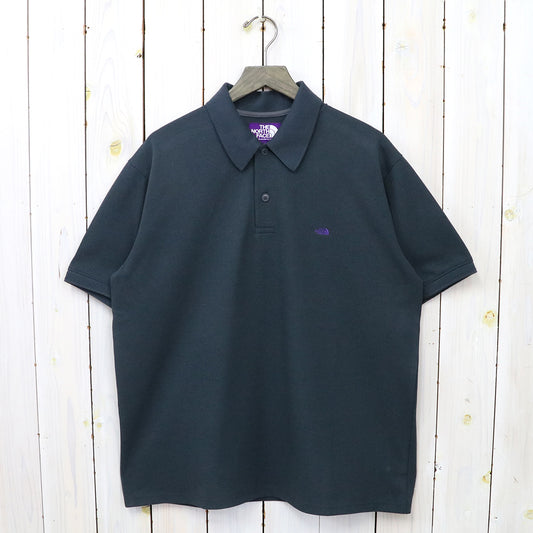 THE NORTH FACE PURPLE LABEL『Moss Stitch Field Short Sleeve Polo』(Asphalt Gray)