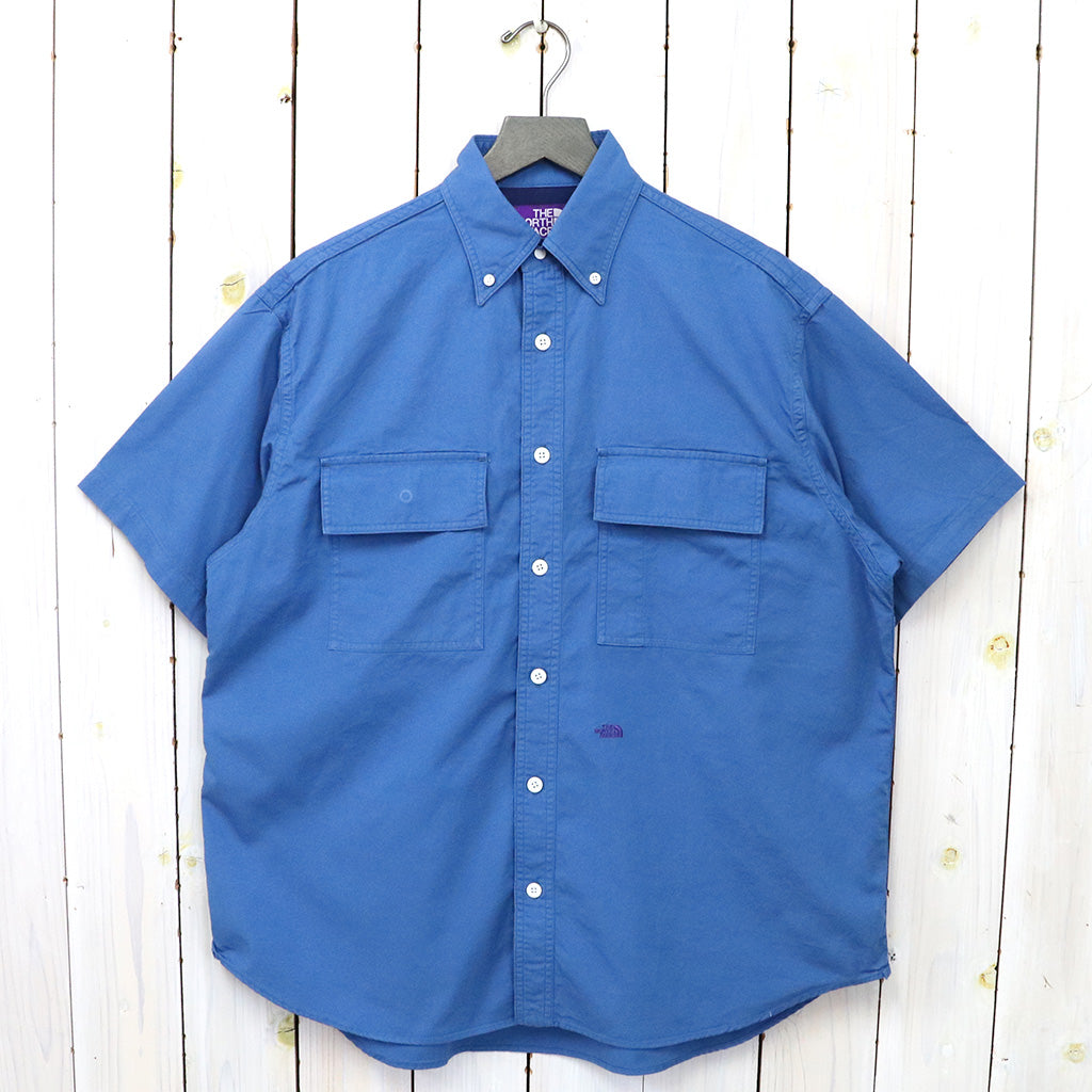 THE NORTH FACE PURPLE LABEL『Button Down Field S/S Shirt』(Blue)