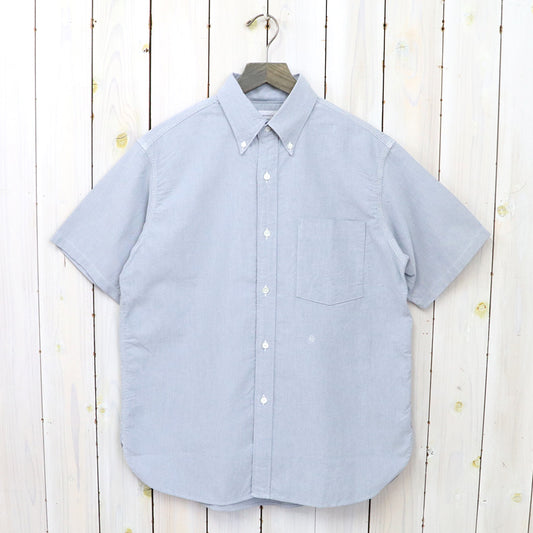 nanamica『Button Down Wind S/S Shirt』(Grayish Navy)