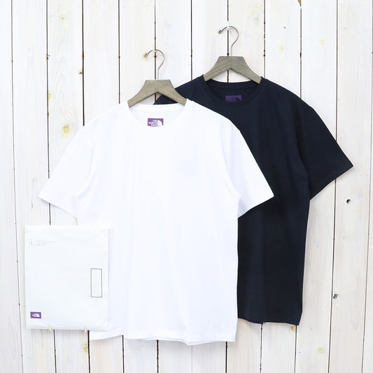 THE NORTH FACE PURPLE LABEL『Pack Field Tee』(White/Navy)