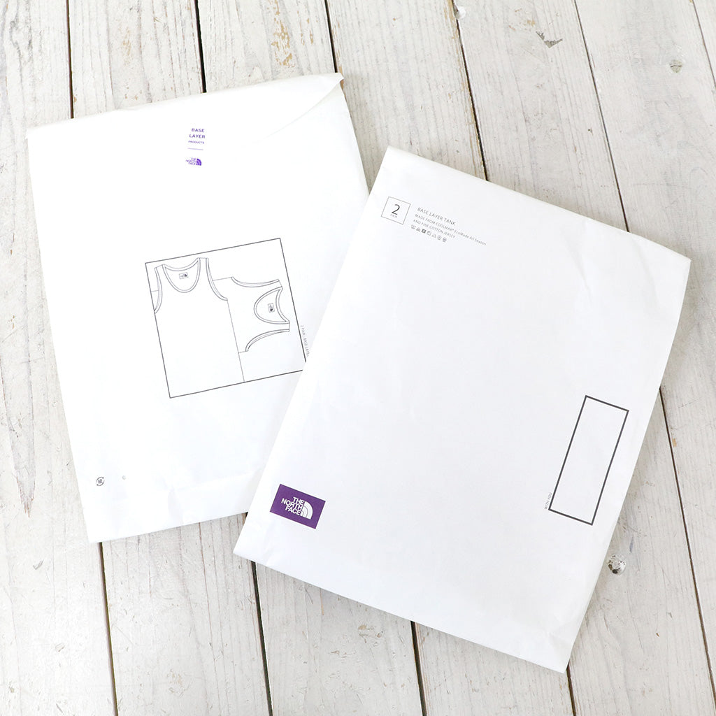 THE NORTH FACE PURPLE LABEL『Pack Field Tank 2P』(White)