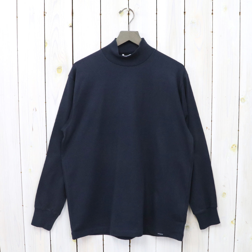 SALE40%OFF】nanamica『L/S Mock Neck Tee』(Navy) – Reggieshop