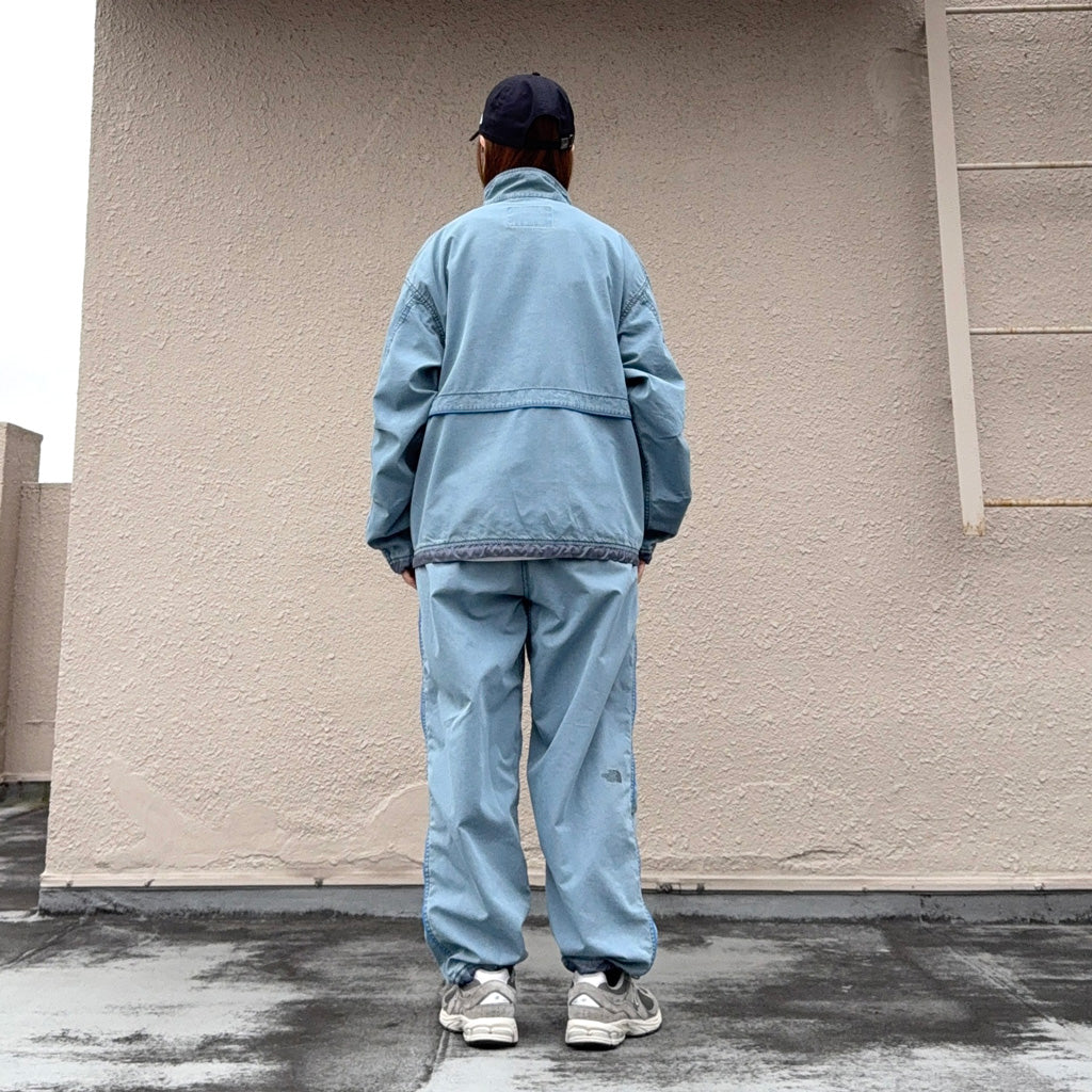 THE NORTH FACE PURPLE LABEL : Indigo Field Track Jacket (Indigo Bleach)
