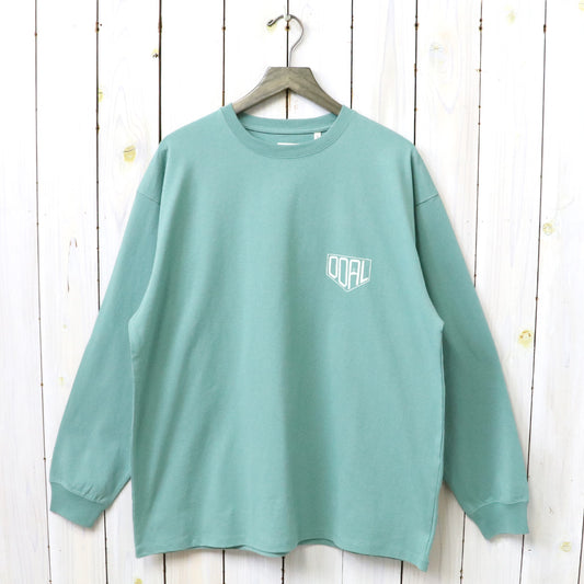 nanamica : OOAL L/S Graphic Tee (Coral Green)