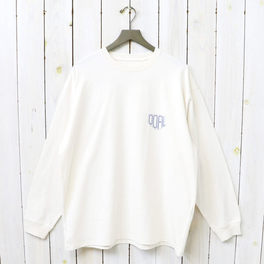 nanamica : OOAL L/S Graphic Tee (Ivory)