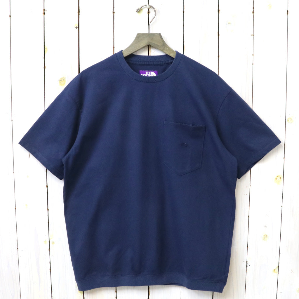 THE NORTH FACE PURPLE LABEL『High Bulky Pocket Tee』(Midnight Navy