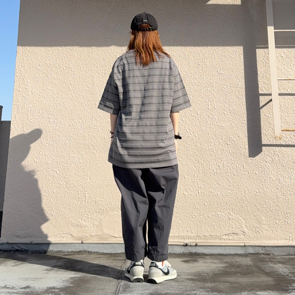 THE NORTH FACE PURPLE LABEL『Jacquard Field Tee』(Asphalt Gray)