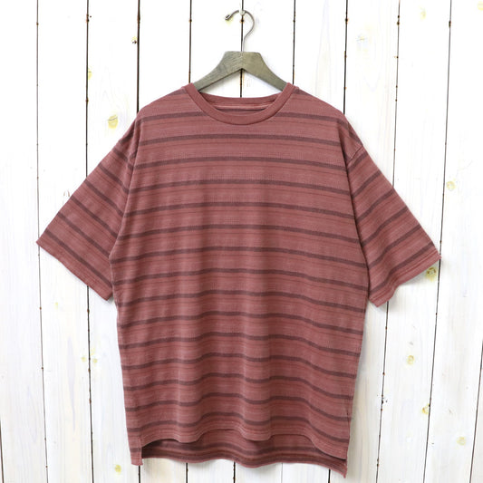 THE NORTH FACE PURPLE LABEL『Jacquard Field Tee』(Mix Red)