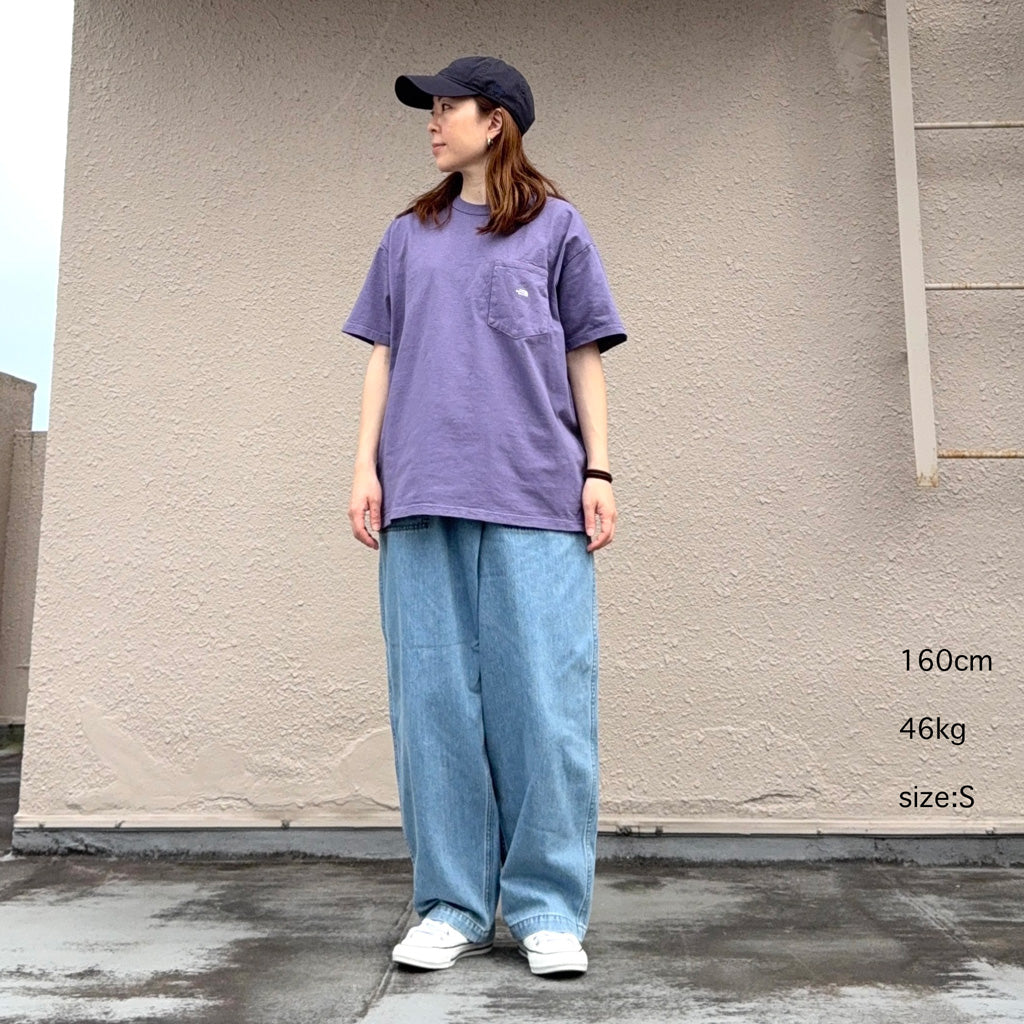 THE NORTH FACE PURPLE LABEL『7oz Pocket Tee』(Fade Purple/Off White)