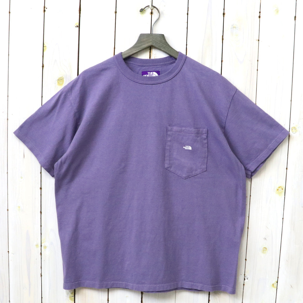 THE NORTH FACE PURPLE LABEL『7oz Pocket Tee』(Fade Purple/Off