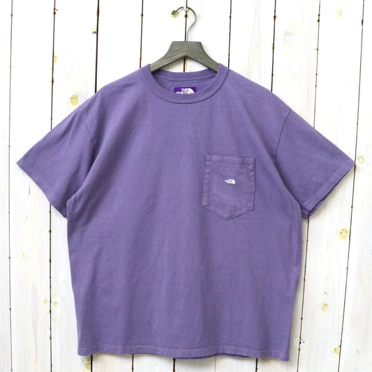 THE NORTH FACE PURPLE LABEL『7oz Pocket Tee』(Fade Purple/Off White)