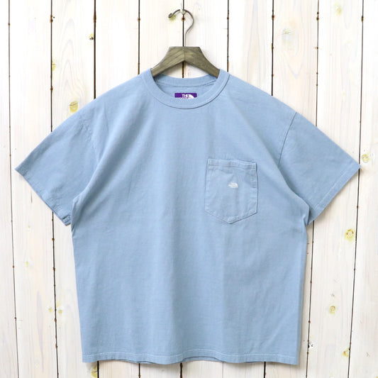 THE NORTH FACE PURPLE LABEL『7oz Pocket Tee』(Sax/Off White)