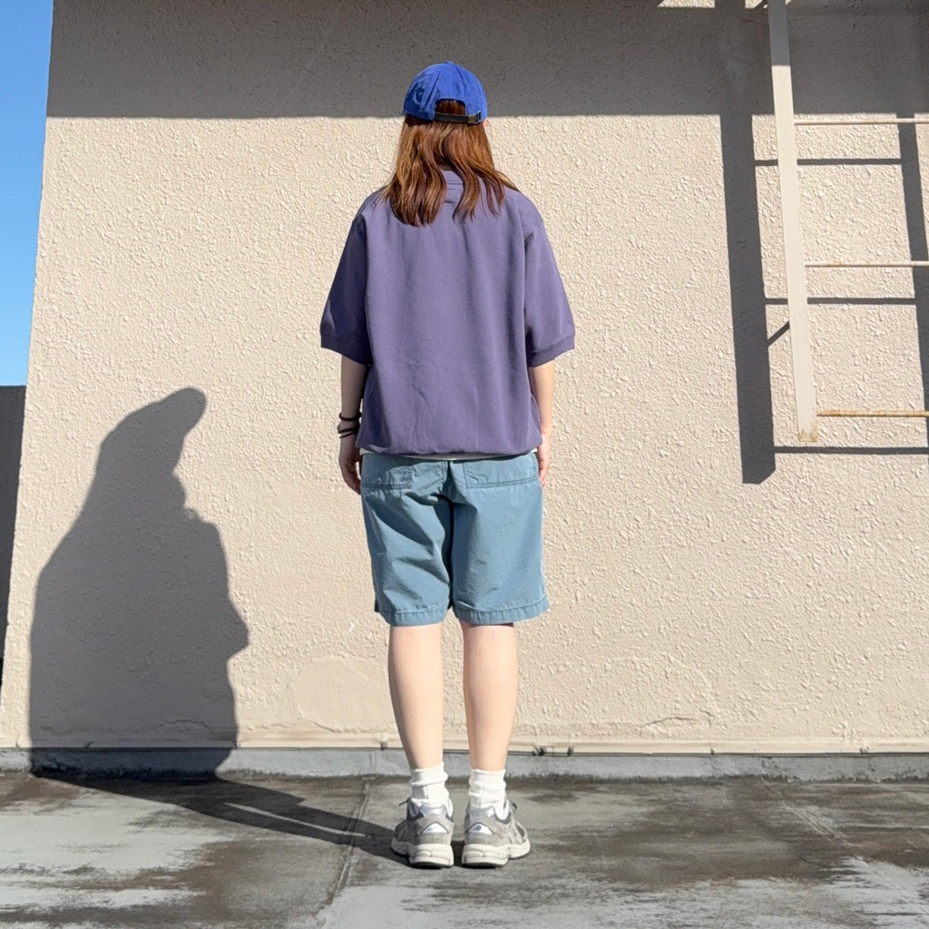 THE NORTH FACE PURPLE LABEL : 11oz Field Short Sleeve Sweatshirt (Smokey Purple)