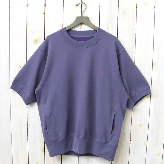 THE NORTH FACE PURPLE LABEL : 11oz Field Short Sleeve Sweatshirt (Smokey Purple)