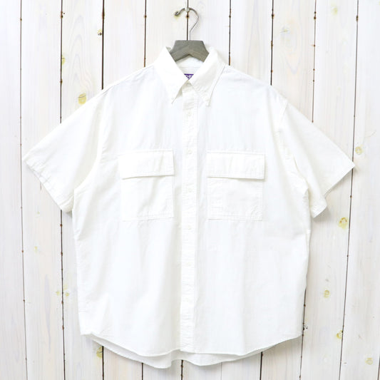 【SALE40%OFF】THE NORTH FACE PURPLE LABEL : Button Down Field S/S Shirt (White)