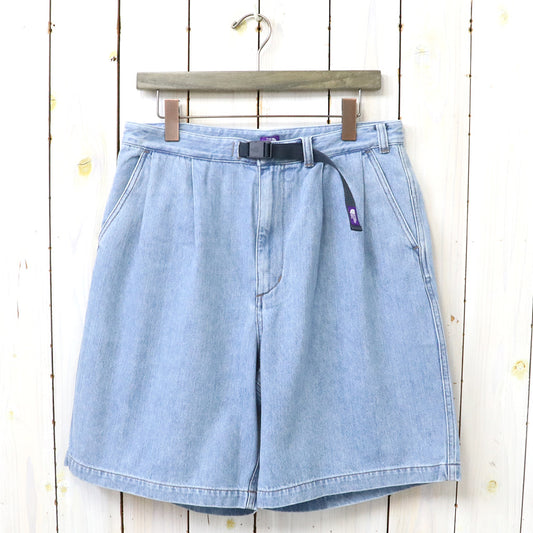 THE NORTH FACE PURPLE LABEL『Denim Tuck Field Shorts』(Indigo Bleach)