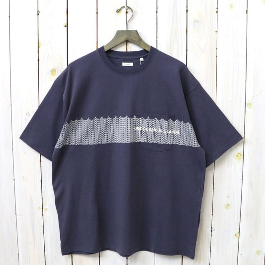 nanamica『OOAL Graphic Pocket Tee』(Vintage Navy)