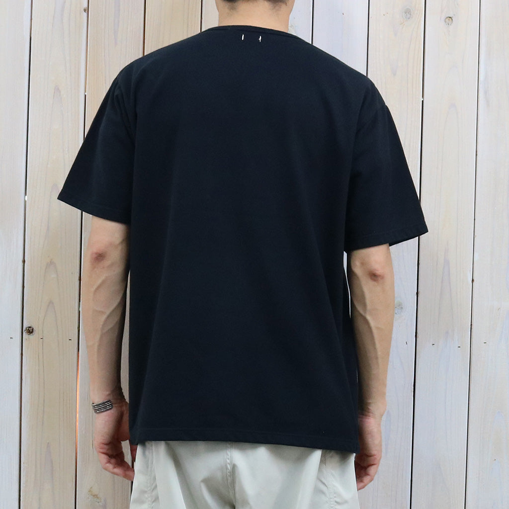 nanamica : COOLMAX Jersey Pocket Tee (Black)