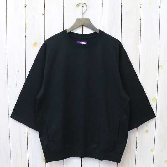 THE NORTH FACE PURPLE LABEL : 9.5oz Field S/S Pullover (Black)