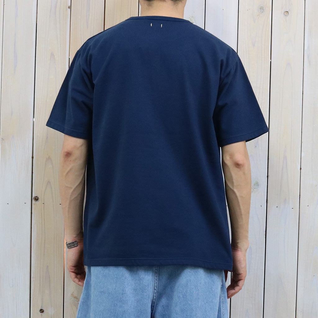 nanamica : COOLMAX Jersey Pocket Tee (Navy)