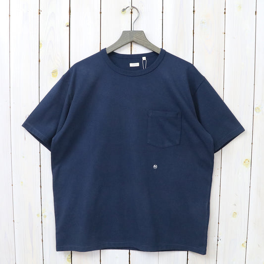 nanamica : COOLMAX Jersey Pocket Tee (Navy)