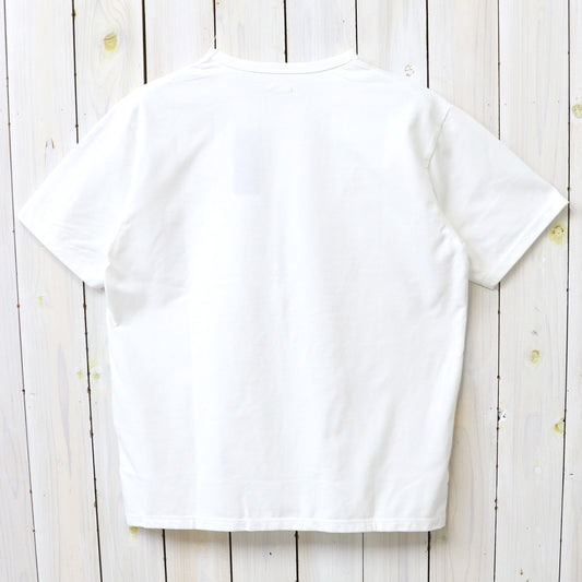 nanamica : COOLMAX Jersey Pocket Tee (White)