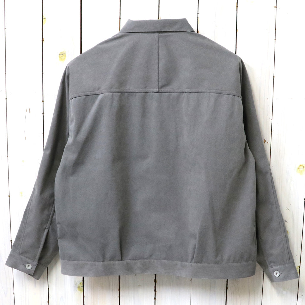 nanamica : Ultrasuede Short Jacket (Gray)