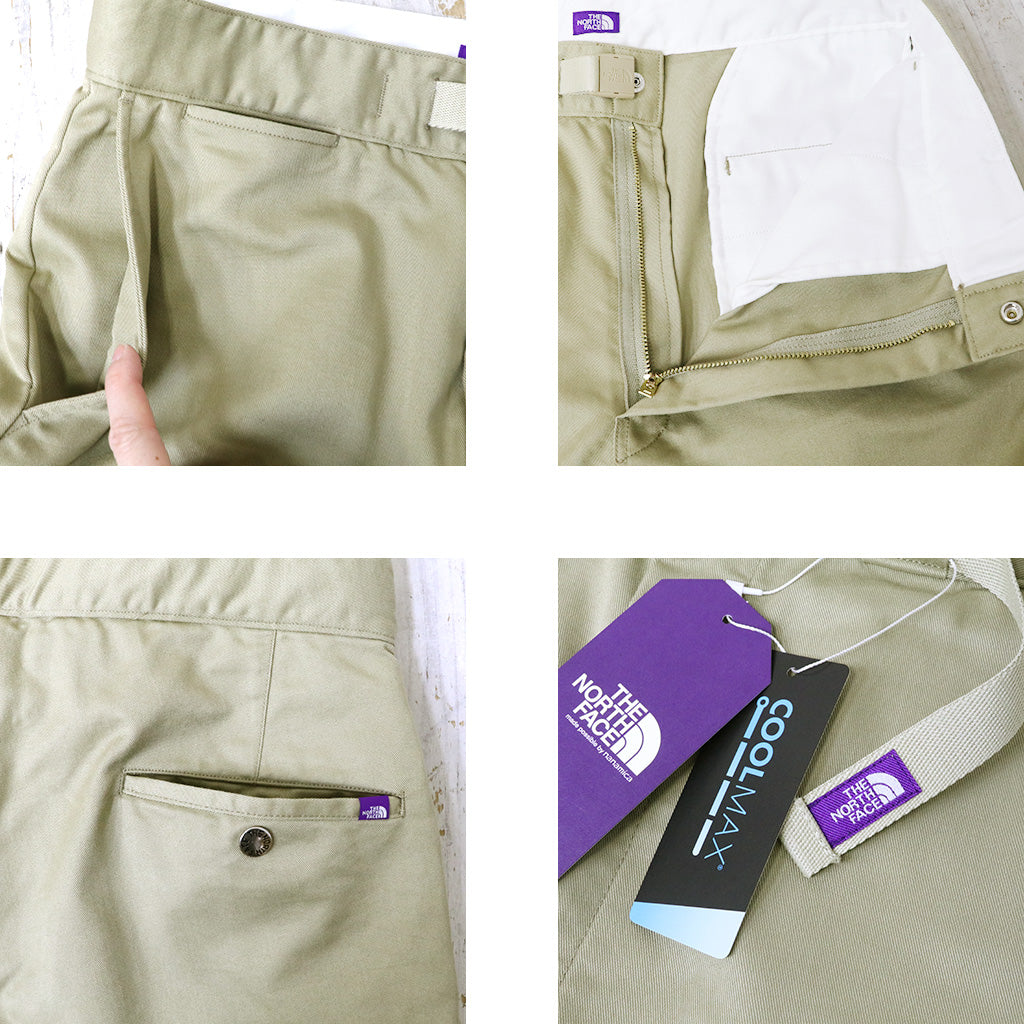 【SALE40%OFF】THE NORTH FACE PURPLE LABEL : COOLMAX Chino Field Work Pants (Beige)