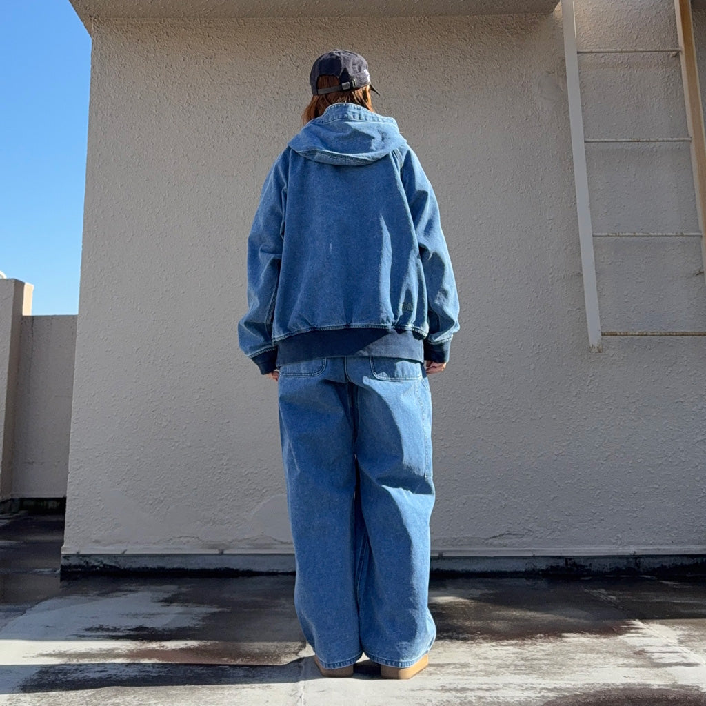 THE NORTH FACE PURPLE LABEL : PLAS Indigo Field Parka (Indigo Bleach)