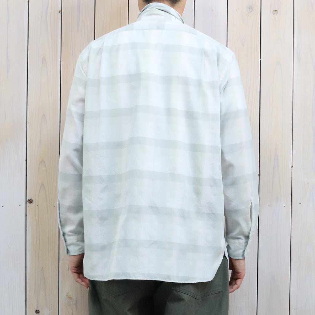 【SALE40%OFF】nanamica : Regular Collar Wind Shirt (Light Khaki)