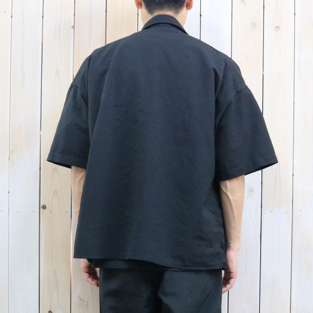 【SALE40%OFF】THE NORTH FACE PURPLE LABEL : Garment Dyed ALPHADRY Field S/S Shirts (Black)