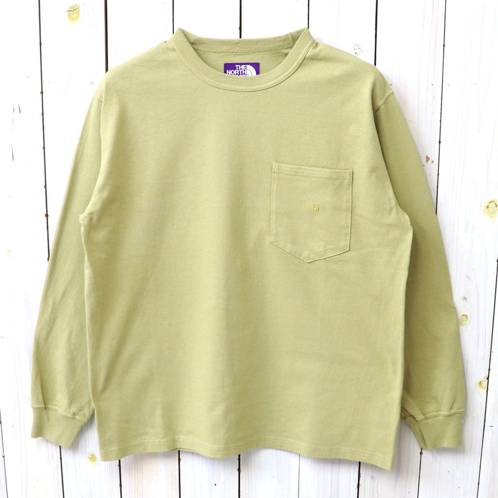 THE NORTH FACE PURPLE LABEL : 8oz Field Long Sleeve Pocket Tee