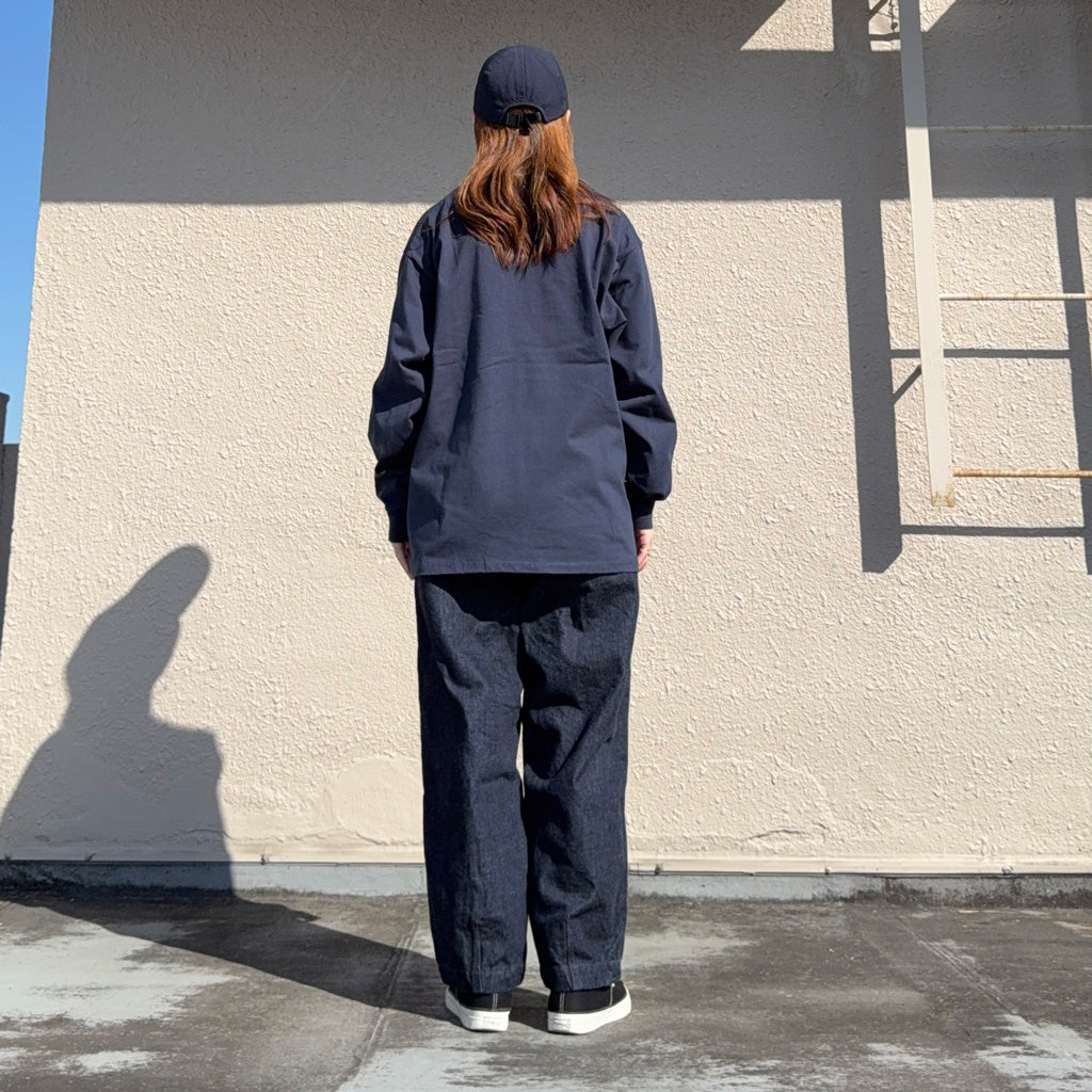 【SALE40%OFF】nanamica : OOAL Graphic L/S Tee (Navy)