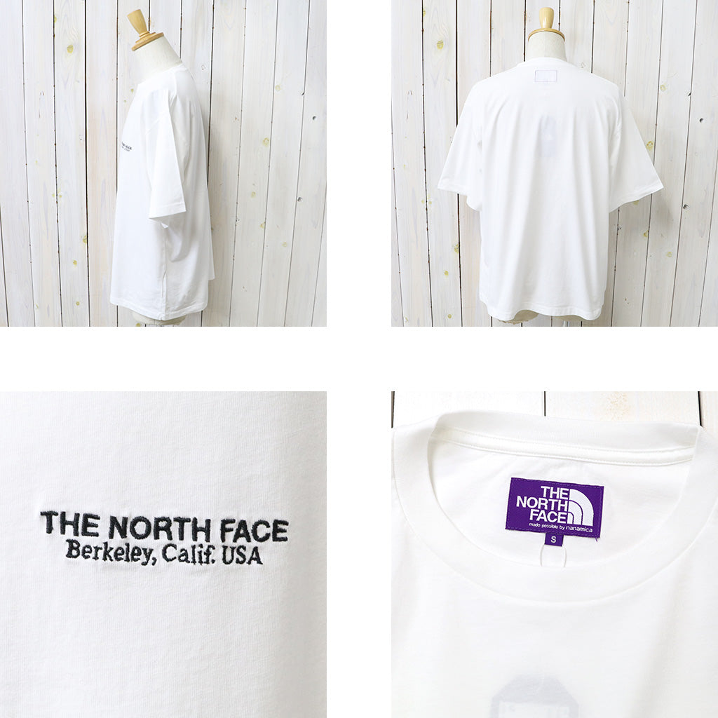 THE NORTH FACE PURPLE LABEL : Garment Dyed Field Tee (White)