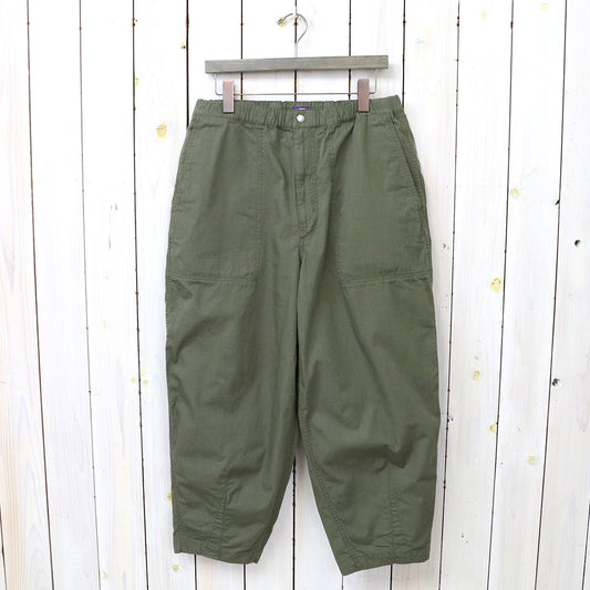 THE NORTH FACE PURPLE LABEL : Ripstop Wide Cropped Field Pants (Olive)