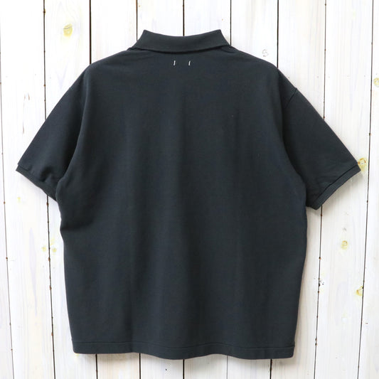 nanamica : S/S Polo Shirt (Charcoal)