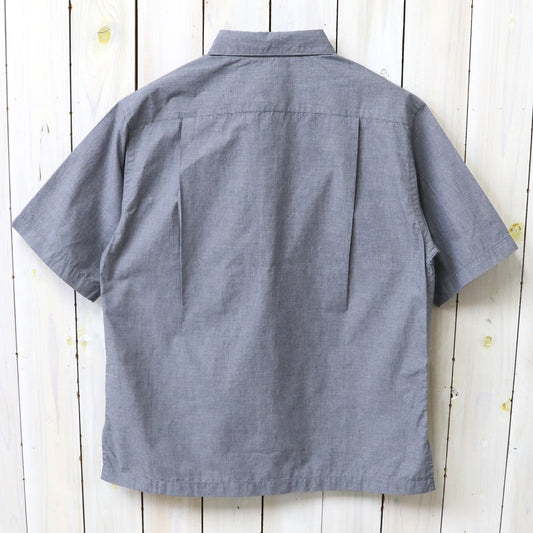 nanamica : Regular Collar S/S Shirt (Navy)