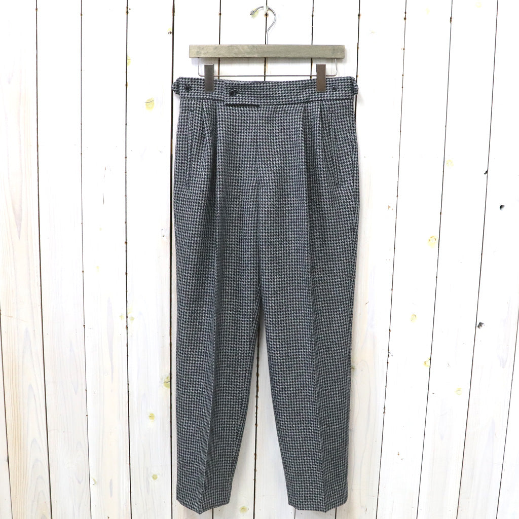 Needles『Tucked Side Tab Trouser-Poly Houndstooth』(Grey)