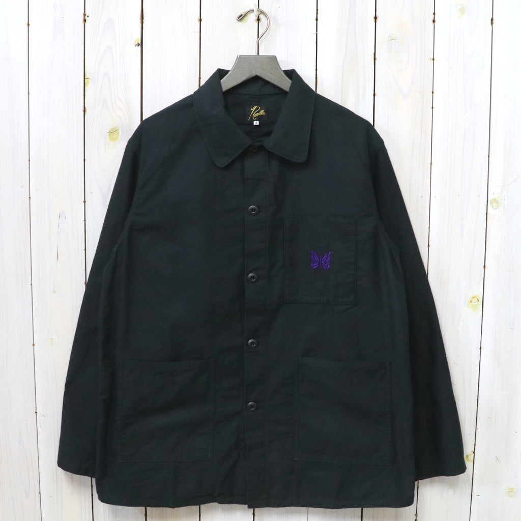 Needles『D.N.Coverall-Back Sateen』(Black) – Reggieshop