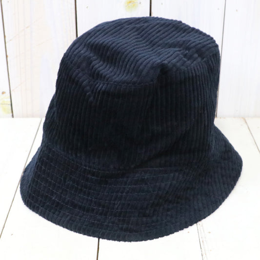 ENGINEERED GARMENTS : Bucket Hat-Cotton 4.5w Corduroy (Dk.Navy)