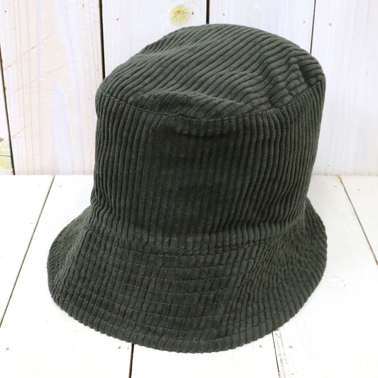 ENGINEERED GARMENTS : Bucket Hat-Cotton 4.5w Corduroy (Olive)