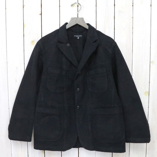 ENGINEERED GARMENTS : Bedford Jacket-Cotton Moleskin (Black)