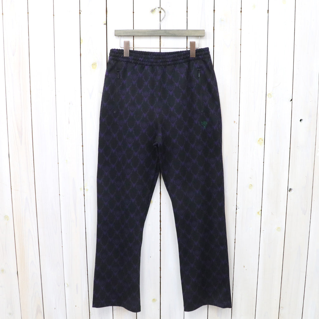 SOUTH2 WEST8『Trainer Pant-Poly Jq./Skull&Target』(Black)