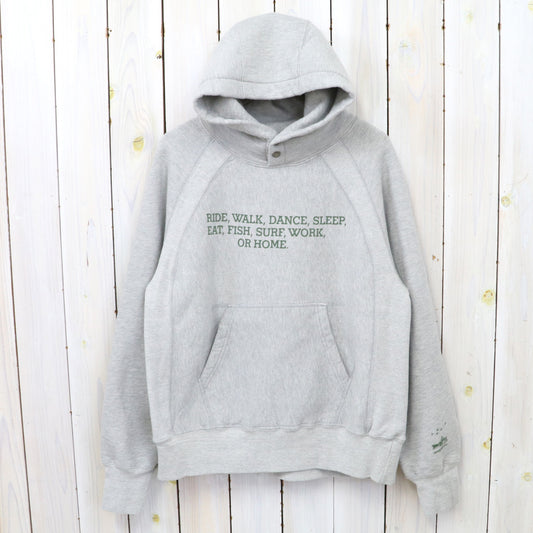 ENGINEERED GARMENTS : Raglan Hoodie-Ride (H.Grey)