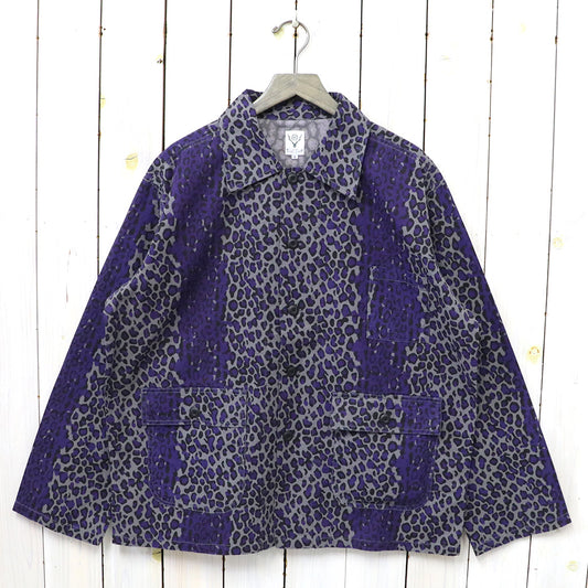 SOUTH2 WEST8『Hunting Shirt-Flannel Cloth/Printed』(Leopard)