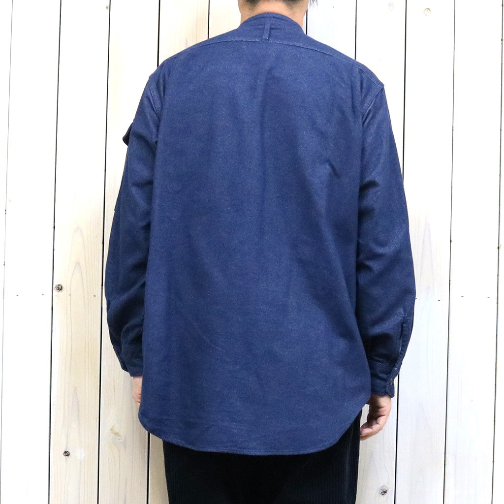 ENGINEERED GARMENTS : North Western Shirt-Cotton Denim Flannel