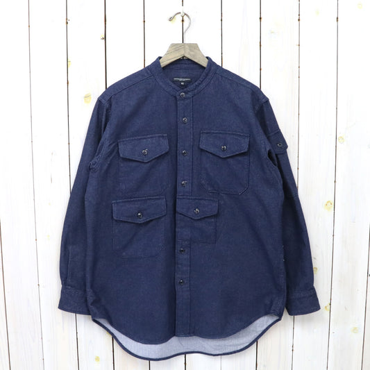 ENGINEERED GARMENTS : North Western Shirt-Cotton Denim Flannel